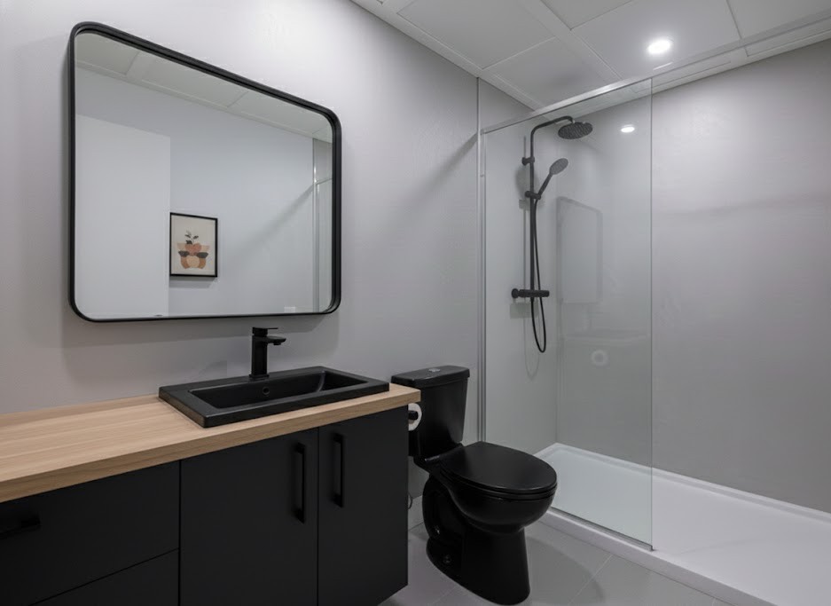 microcement bathroom miami